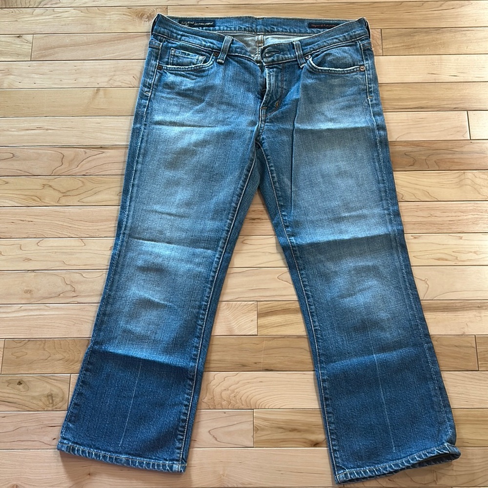 Vintage Citizens of Humanity Cropped Jeans circa 2006
